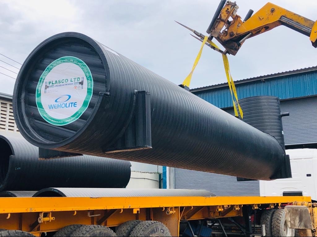  A Weholite fresh water storage tank 